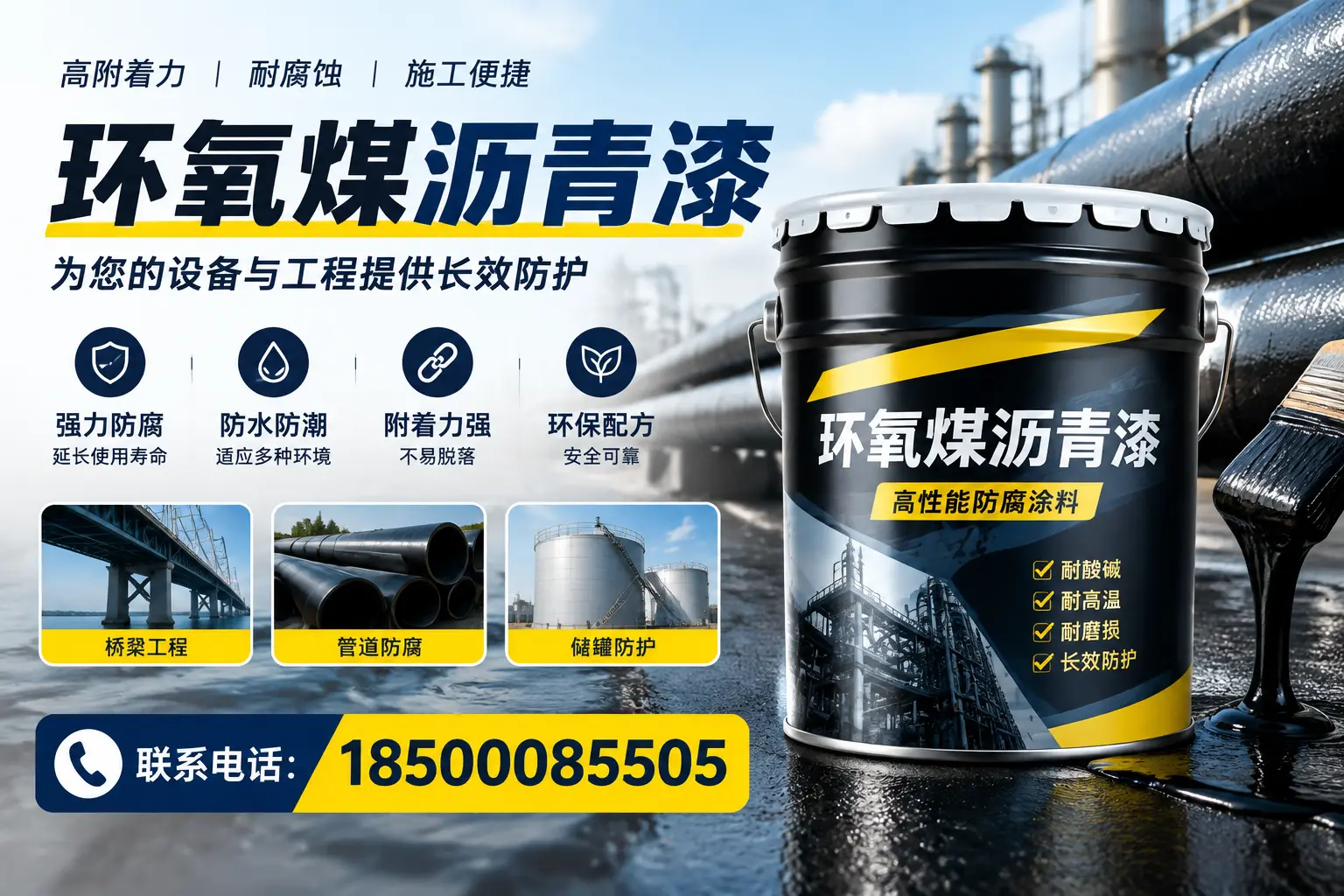 环氧煤沥青漆与其他涂料的对比分析，助力三明企业决策